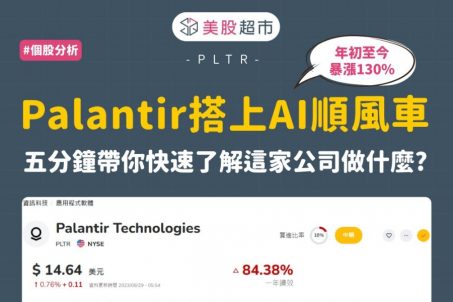 搭上AI順風車，Palantir今年大漲130%！五分鐘帶你快速了解這家公司做什麼？